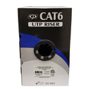 4 Pair CAT6 Solid U/UTP 550Mhz 23AWG CMR Riser Bulk Cable