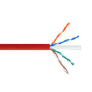 4 Pair CAT6 Solid U/UTP 550Mhz 23AWG CMR Riser Bulk Cable