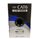4 Pair CAT6 Solid U/UTP 550Mhz 23AWG CMR Riser Bulk Cable