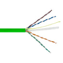 1000ft 4 Pair CAT6 Solid U/UTP 550Mhz 23AWG CMP Plenum Bulk Cable