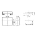 Sealed Lead Acid Battery 6V 12amp x 3