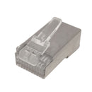 RJ50 Cat5e Plug Shielded for Round Stranded Cable 10P 10C