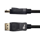DisplayPort Male to DisplayPort Male Cable - v1.4 - VESA Certified HBR3 - CL3 - 8K 60Hz