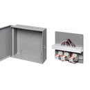 Enclosure Box 11" x 3.5", Indoor/Outdoor Non-Metallic, NEMA 3R Rated with Backplate - Grey