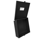 Enclosure Box 12" x 4", Indoor/Outdoor Non-Metallic, NEMA 3R Rated - Black