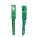 Singlemode Simplex SC/APC to SC/APC G657B3 - Fiber Optic Patch Cable - 3mm Jacket - OFNR Indoor/Outdoor