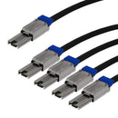 1m to 4x External mini-SAS SFF-8088 6G Cable - 30AWG