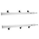 745mm Aluminum Rails for Custom Installation Pair
