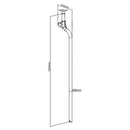 Video Wall Ceiling Mount Connecting Pole 2250mm