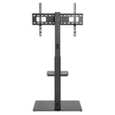 TV Stand with Shelf - Adjustable Height - Fits Sizes 37-70 inches, Maximum VESA 600x400