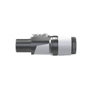 Neutrik 2 Pole 3 Wire AC Power-out Cable Connector  - Grey (for 6-12mm diameter cable)
