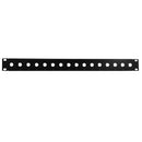 16-port BNC patch panel, 19 inch rackmount 1U - Unloaded