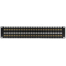 48 Port LC/LC Multimode 62.5u Duplex Patch Panel - 19" Rackmount 2U