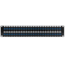 48 Port LC/LC Singlemode 9u Duplex Patch Panel - 19" Rackmount 2U