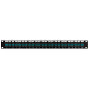 24 Port LC/LC Multimode 50u OM3/4 Duplex Patch Panel - 19" Rackmount 1U