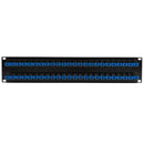 48 Port SC/SC Singlemode 9u Simplex Patch Panel - 19" Rackmount 2U