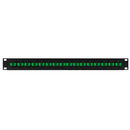 16 Port SC/SC APC Singlemode 9u Simplex Patch Panel - 19" Rackmount 1U