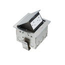 Countertop Pop-up Power Receptacle Box (20A 125V) - Stainless Steel