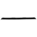 19 inch Plastic Blank Filler Panels - Black 1U