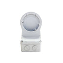 Wall Mounting Bracket with Junction Box for IP Turrets and Varifocal Cameras - White