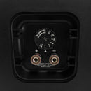 5.25 Inch Indoor/Outdoor Wall Mounted Speaker (Single) - 70V/100V - 80W Max - IP56 Rated - Black