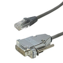 T1 Cross-Over RJ48C to DB15 Male 2pr 100ohm
