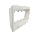 Recessed Drywall Clip - Plastic, Four Gang, Pre/Post Construction