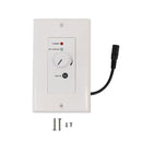 Wall Plate Amplifier with Bluetooth v5.0 - Decora Style - 50W Max - White