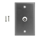 Single Gang SS Wall Plate Kit 1x BNC - 50 Ohm